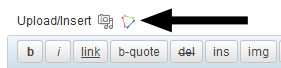 Icon with the Engage logo above the toolbar.